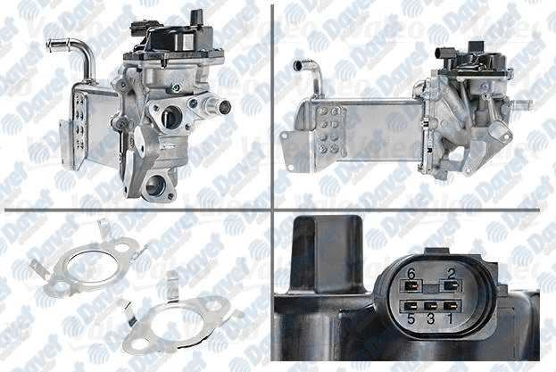 KALE-354175 Egr Modul Amarok Glof Vi